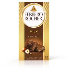 Ferrero Rocher Milk Chocolate Bar 90g
