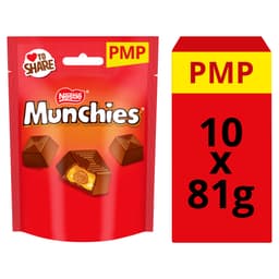Munchies Milk Chocolate & Caramel Share Bag 81g PMP £1.50