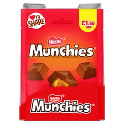 Munchies Milk Chocolate & Caramel Sharing Bag 81g PMP £1.50