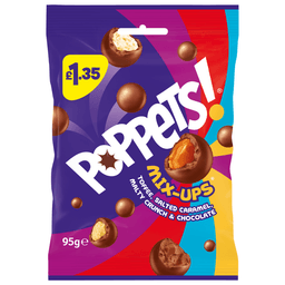 Poppets Mix-Ups Pouch 120g £1.35 PMP