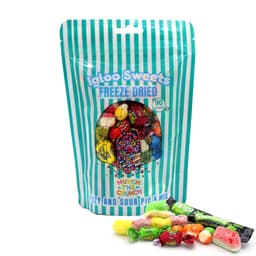 Igloo Fizzy and Sour Pic n Mix Freeze Dried Sweets Pouch 90g