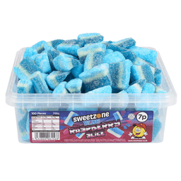 Sweetzone Blue Raspberry Slices Tub 700g 7p PMP