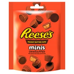 Reese's Peanut Butter Cup Minis Bag 68g £1.35 PMP