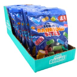 Candy Realms Fizzy Rainbow Bites Bag 160g £1 PMP