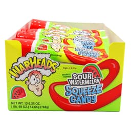 Warheads Sour Watermelon Squeeze Candy Tube 64g