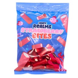 Candy Realms Strawberry Bites Bag 170g