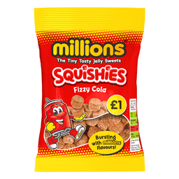 Millions Squishies Cola Bag 100g £1 PMP