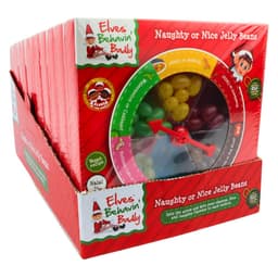 Elves Behavin' Badly Naughty or Nice Jelly Bean Game 100g