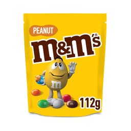 M&M's Peanut Chocolate Pouch Bag 112g