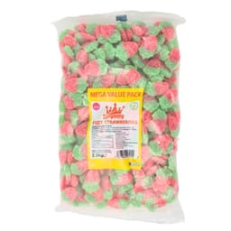 Kingsway Fizzy Strawberries Bag 2.5kg