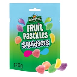 Rowntree's Fruit Pastilles Squidgers Sweets Sharing Bag 120g
