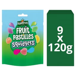 Rowntree's Fruit Pastilles Squidgers Sweets Sharing Bag 120g