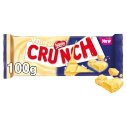 Crunch White Chocolate Sharing Bar 100g