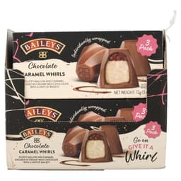 Baileys Chocolate Caramel Whirls 3 Pack Box 78g
