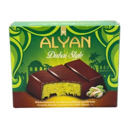Alyan Dubai Style Chocolate Bar 100g