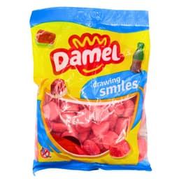 Damel Strawberry Filled Hearts Bag 1kg