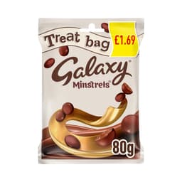 Galaxy Minstrels Milk Chocolate Treat Bag £1.69 PMP 80g