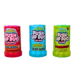 Crazy Candy Factory Push Up Duo Lollipop 124g