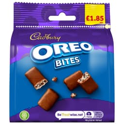 Cadbury Oreo Bites Milk Chocolate Pouch 85g £1.85 PMP