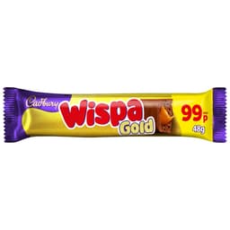 Cadbury Wispa Gold Chocolate Bar 48g 99p