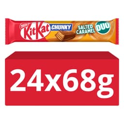 KitKat Chunky DUO Salted Caramel Chocolate Bar 68g