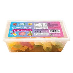 Gummy Rush Fizzy Dummies Tub 200g
