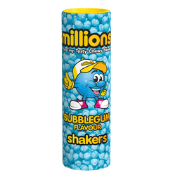Millions Bubblegum Shakers Tube 82g