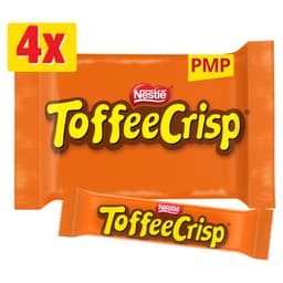 Toffee Crisp Bar 4 Pack Multipack 124g £1.85 PMP