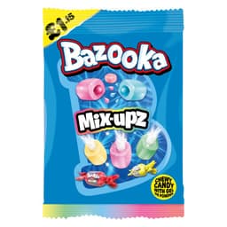 Bazooka Mix-Upz Share Bag 120g £1.15 PMP