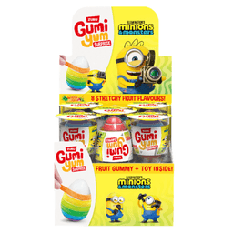 Gumi Yum Surprise Minions 26g Gummy & Toy By Zuru