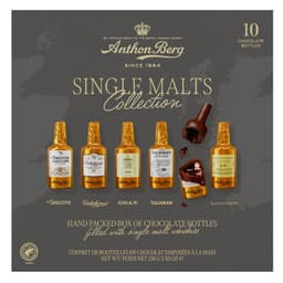 Anthon Berg Single Malt Collection 10 Piece Box 156g