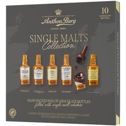 Anthon Berg Single Malt Collection 10 Piece Box 156g