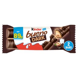 Kinder Bueno Dark Chocolate 43g 89p PMP