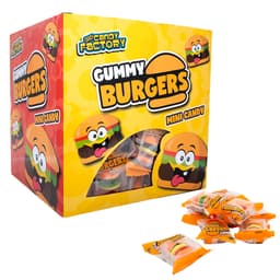 Crazy Candy Factory Gummy Mini Burgers 10g