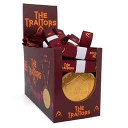 The Traitors Milk Chocolate Shield Medallion 26g