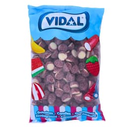 Vidal Berries and Cream Kisses Bag 1.5kg