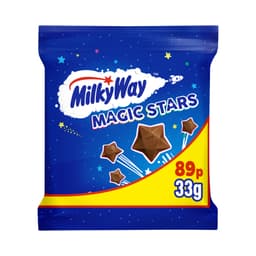 Milky Way Milk Chocolate Magic Stars 33g 89p PMP