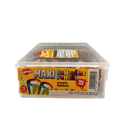 Damel Maxi Fizzy Rainbow Pencils Tub 1.3kg