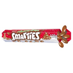 Smarties Reindeer Drops Milk Chocolate Giant Tube 120g