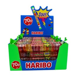 Haribo Mega-Roulette Jelly Fruit Sweets Fun Size Pack 45g 70p PMP