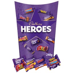 Cadbury Heroes Chocolate Assortment Carton 240g