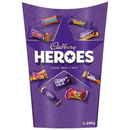 Cadbury Heroes Chocolate Assortment Carton 240g