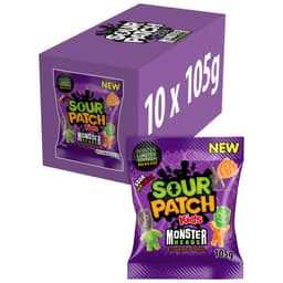 Sour Patch Kids Monster Heads Candy Bag 105g