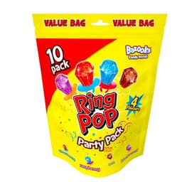 Bazooka Ring Pop Party Pack 10 Pack