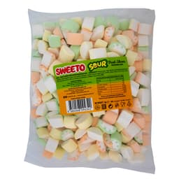 Sweeto Sour Fruit Mallows Bag 1kg