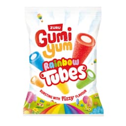 Gumi Yum Rainbow Tubes Bag 120g