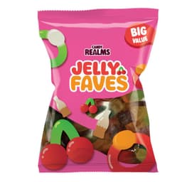 Candy Realms Jelly Faves Bag 170g