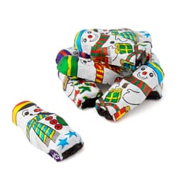 Solid Milk Chocolate Snowmen Bag 1kg