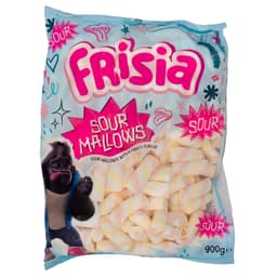 Frisia Peach Swirl Sour Mallows Bag 900g