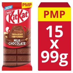 KitKat Milk Chocolate Sharing Bar 99g £1.50 PMP